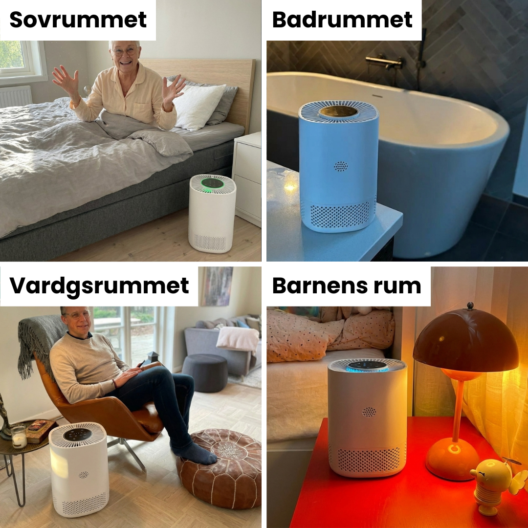 ArcticAir™ - Sovrumsluftrenaren designad för pollenallergiker