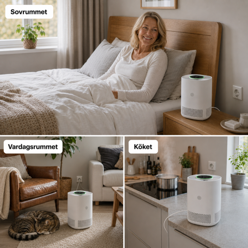 ArcticAir™ - Fångar mögelsporerna i luften du sover i