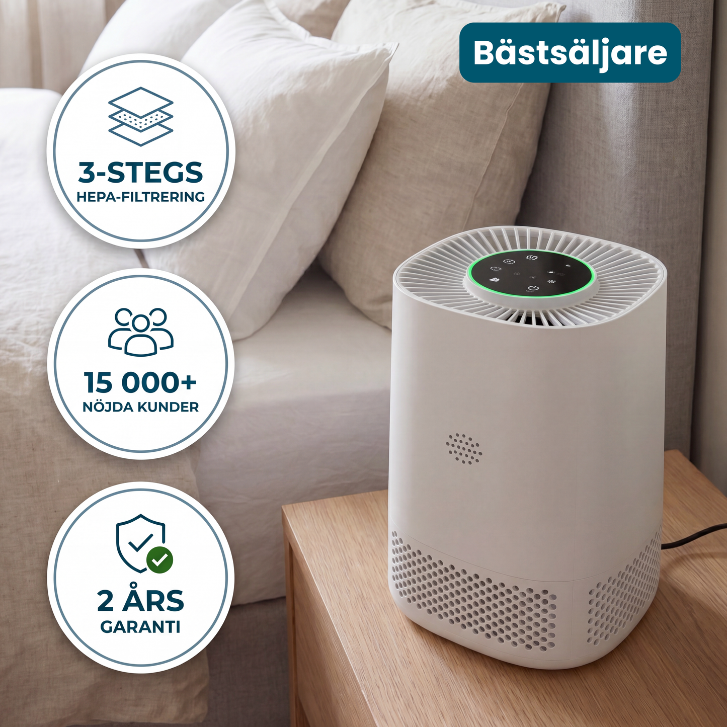 ArcticAir™ - Renare sovrumsluft för piggare morgnar