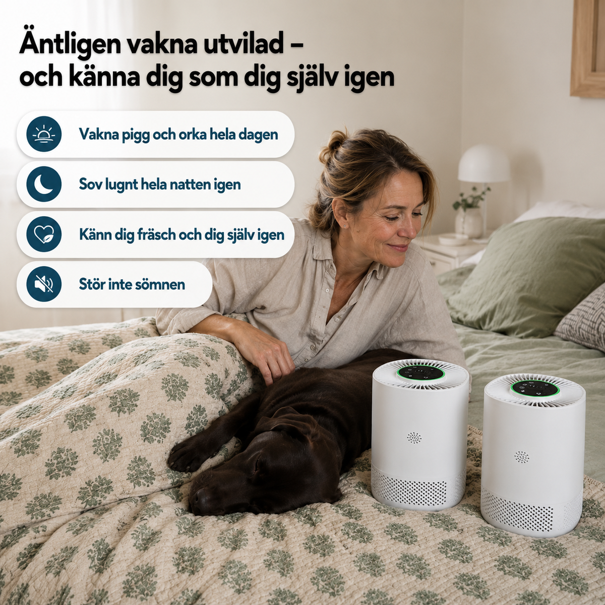 ArcticAir™ - Renare sovrumsluft för piggare morgnar