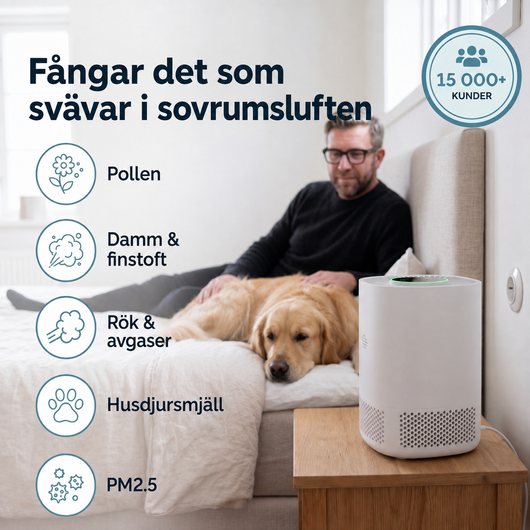 ArcticAir™ - Luftrenare för sovrummet