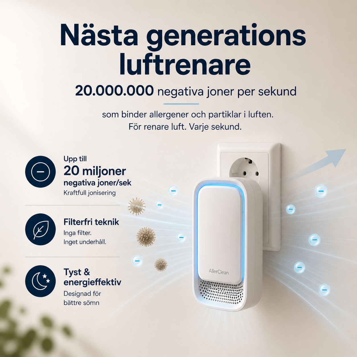 AllerClean™ - Dämpa barnens allergisymptom naturligt