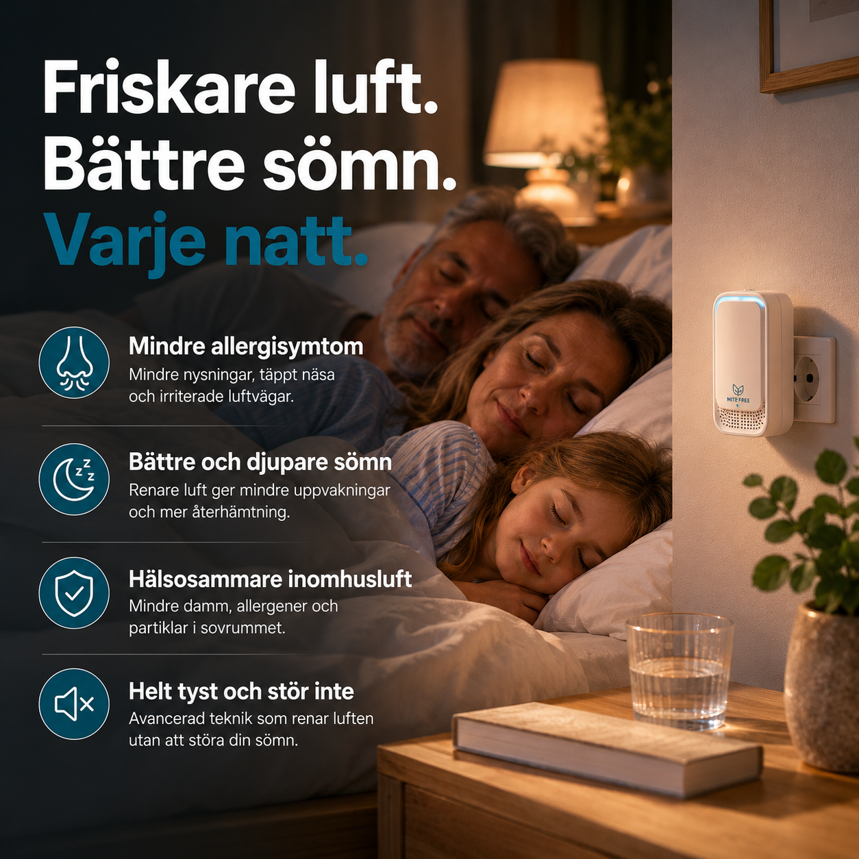 AllerClean™ - Njut av snarkfria nätter naturligt