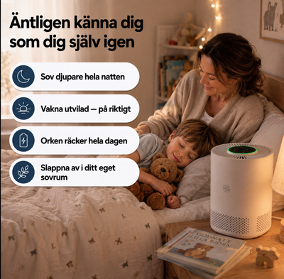 ArcticAir™ - Ge barnen det renaste att andas, hela natten