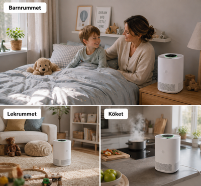 ArcticAir™ - Ge barnen det renaste att andas, hela natten