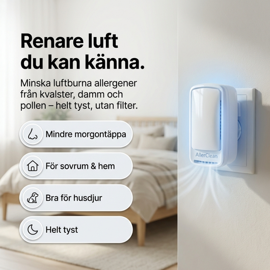 AllerClean™ - Renare & hälsosammare hem