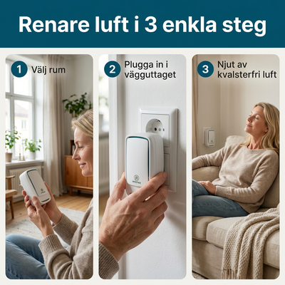 AllerClean™ - Friskare morgnar & ett hälsosammare hem