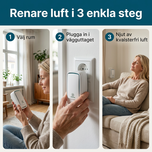AllerClean™ - Friskare morgnar & ett hälsosammare hem
